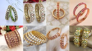 Kundan Bangles Design/ Kundan Bangles Collection/ Kundan Bangles Design 2024 Sumik Collection