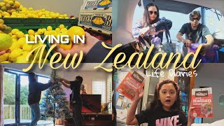 family time + grocery + haul + setting up our Christmas tree  [Living in NZ]