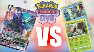 Pokemon TCG Live Open Beta - Shadow Rider Calyrex VS Inteleon and Decidueye