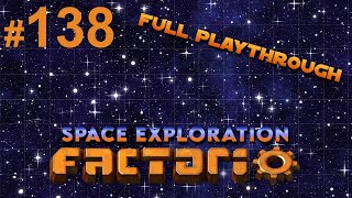 Part 138, where Naquium is distributed to space ! [Factorio Space Exploration Playthrough]