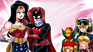 Batwoman And Wonder Woman's Epic Battle | Comic by Punk Rock Loser