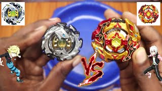 CHO-Z SPRIGGAN VS EMPEROR FORNEUS! BEYBLADE Battle | BEYBLADE BURST TURBO CHOUZETSU! Fubuki VS Shu