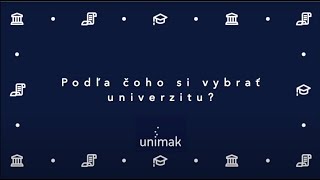 Podľa čoho si vybrať univerzitu?