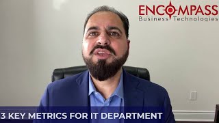 Business Impact of IT Department : 3 Key Metrics