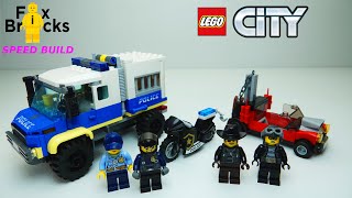 LEGO CITY 60276 Police Prisoner Transport - Speed Build - FixBricks