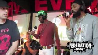 SPRAGGA BENZ & DELLY RANX LIVE - FEDERATION INVASION - EAST VILLAGE RADIO