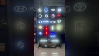 Illuminated LED Car Emblem Lights  #automobile