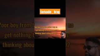 Sarkodie Brag official lyrics #lyrics #lyricvideo