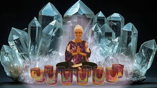 Sacred Singing Bowls™ 13 Crystal Singing Bowl Chromatic Set | Chakra & Endocrine