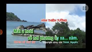 karaoke/mời kép hát sau/TRÔNG VỀ QUÊ MẸ/TG THÀNH NGUYỄN