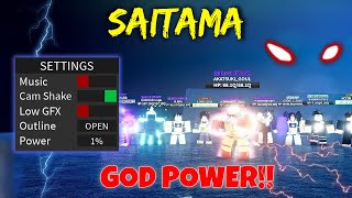 Saitama but only use 1% of the power!! | A Hero's Destiny