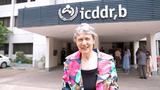 Interview of Rt Hon Helen Clark, Former Prime Minister of New Zealand visits icddr,b on 12 May 2023