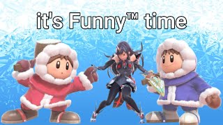 Ice Climbers cheat, but it's funny so it's ok