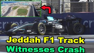 Jeddah F1 Track Witnesses Its First Crash Ahead of Saudi Arabian GP l Mk News