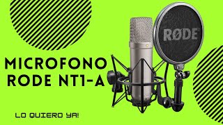 Micrófono de Diafragma Grande para Estudios de Grabación Rode NT1-A