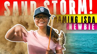 NAABUTAN NG SANDSTORM! | Shore fishing in uae | Fishing in ras al khaimah