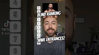 BLIND RANKING #WWE ENTRANCES