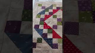 Sew and Tell my Nuno Quilt table topper pattern by Debbie Maddi tutorial with Jordan Fabrics utube.