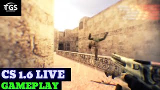 Live CS 1.6 Will I Survive This Intense Match | TGS GAMING PRO