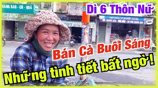 Thôn Nữ Bán Cà Tím | BẤT NGỜ Gặp Dì 6 Thánh Sún Bán Cà Buổi Sáng Ở Đường 21 - Chợ Tân Lập