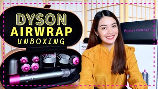 DYSON AIRWRAP UNBOXING + FIRST IMPRESSIONS 💜(Advance Birthday Gift)🎁 | Vena Roshiena