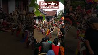 melestarikan budaya ebeg banyumasan#ebeg #wahyu felinda utama live in desa cidondong