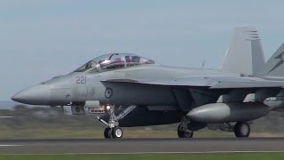 RAAF F/A-18F Super Hornets Showcase! -- Avalon 2015