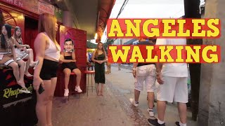 Friday Vibes in Angeles City: How Many People on Walking Street? Stroll to Tiger hotel.