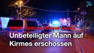 Lüdenscheid: Unbeteiligter 40-Jähriger auf Kirmes erschossen! - Auf Flucht geschossen