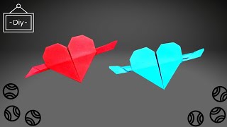 DIY Origami Heart / Origami paper heart / How to make paper heart