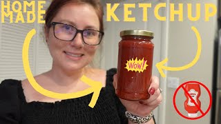 Ketchup QUICK Easy Recipe Homemade plus its VEGAN