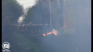 ZAD : Escarmourches à la saulce Les Gendarmes investissent la Grée - 18/04/18