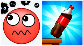 Satisfying Mobile Gameplay 2025 // Hide Balls VS Bottle Jump 3D...