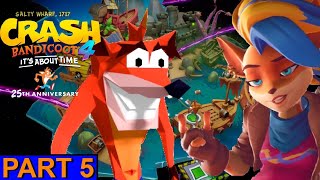 Crash Bandicoot 4: its about time | Salty Wharf 1717 [Switch] playthrough | TAWNA!!!!!