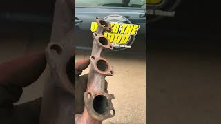 A Leaking Rusted Exhaust Manifold Removed | Ford | Shorts