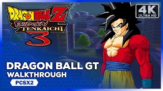 Dragon Ball Z Budokai Tenkaichi 3 Story Mode Gameplay - Dragon Ball GT Saga (4K 60FPS)