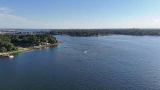 Flying my DJI Air 3 around Buzzards Bay, Massachusetts on June 27, 2024