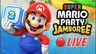 Playing Super Mario Party Jamboree! ~LIVE~