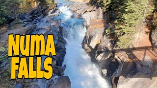 Roadtrip to Kelowna BC Episode 1| First Stop Red deer to Numa Falls Banff National Park | ysay dale