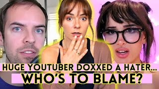 Desperate Youtuber DOXXED A Hater... Was It Wrong? *SSSniperWolf and Jacksfilms*