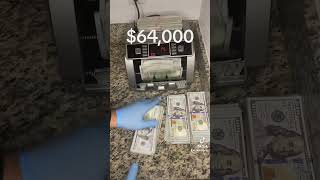 $64,000 Cash Money Count - Billionaire Manifestation