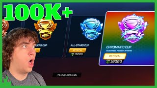 100,000 CREDIT TOURNAMENT REWARD OPENING! *SEASON 10* [Rocket League]