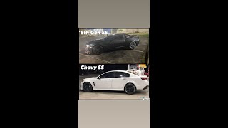 5th Gen Camaro SS vs Chevy SS (mods in desc) #camaro #chevyss