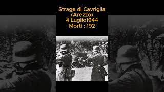 STRAGI NAZI FASCISTE IN ITALIA #shorts #storia #topfacts