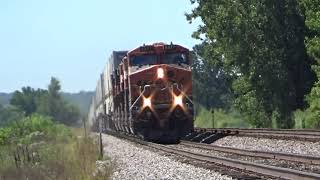 BNSF Z-LACNYC Flying thru Elmer, MO 9/1/2024