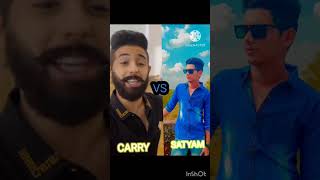 carryminati vs satyam roasted shorts #viralshorts