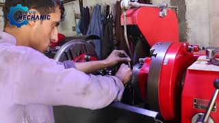 Alto Crankshaft Polishing   How to Polish the Crankshaft   Machinery