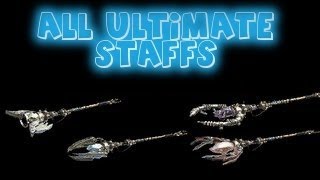 Black Ops 2 Origins - All Ultimate Staffs (Fire, Lightning, Ice, and Wind) Gameplay!