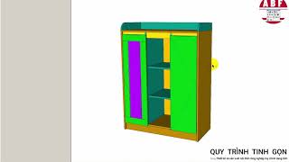 SketchUp CNC Nesting ABF plugin Cabinet