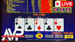 I won two Jackpots LIVE...Was it enough? #highlimit #videopoker